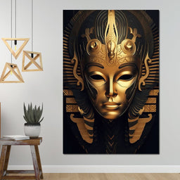 Radiant Ruler of Ancient Egypt - NicheCanvas