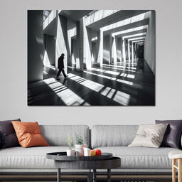 Stride Through Concrete - NicheCanvas