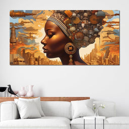African Portrait Izula - Sakeem Gibbs - NicheCanvas