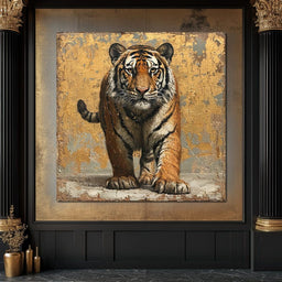 Auburn Sovereign's Gaze - NicheCanvas