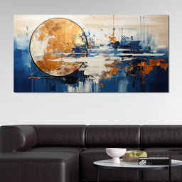 Golden Royal Geometric Harmony 15 - Wildrose Creations - NicheCanvas