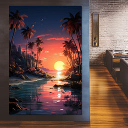 Summer Surf Escape - NicheCanvas