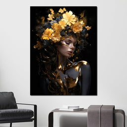 Floral Elegance Crown - NicheCanvas
