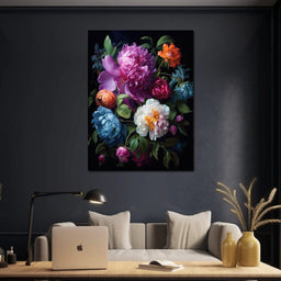 Colorful Flowers - NicheCanvas