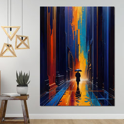 Streets of Loneliness - Johanjff - NicheCanvas