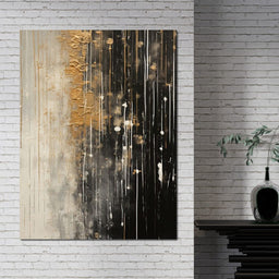 Distant Amber Echoes - NicheCanvas