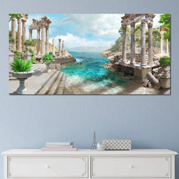 Ancient Greek Ruins - NicheCanvas