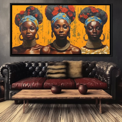 The Three Sisters - Sakeem Gibbs Canvas Print
