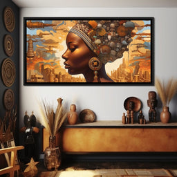 African Portrait Izula - Sakeem Gibbs - NicheCanvas