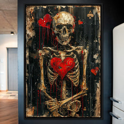 Romantic Skeleton 3 - NicheCanvas