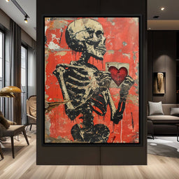 Romantic Skeleton 8 - NicheCanvas