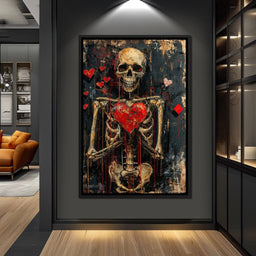 Romantic Skeleton 5 - NicheCanvas