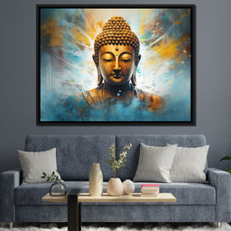 Buddha's Mystical Mural - NicheCanvas