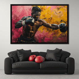 Golden Fury of the Ring - NicheCanvas