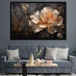 Ethereal Bloom in Twilight - NicheCanvas