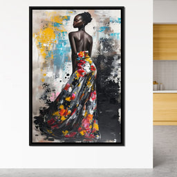 Urban Elegance Amidst Ruins - NicheCanvas