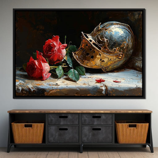 Two Roses Canvas Print