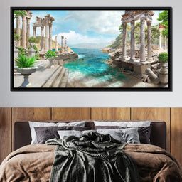 Ancient Greek Ruins - NicheCanvas