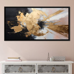 Auroral Brushstrokes Cascade - NicheCanvas