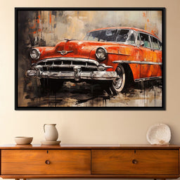 Car Collection 12 - Rider Art - NicheCanvas