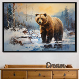 Winter Sovereign's Stroll - NicheCanvas