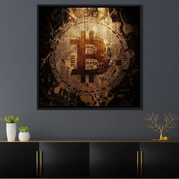 Crypto Art Bitcoin 08 - Cameron Gray - NicheCanvas