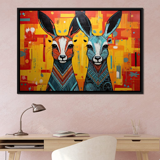 Tribal Spirits of the Wild Canvas Print