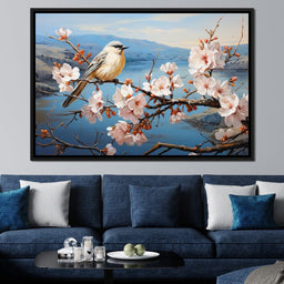 Almond Blossom Serenade - NicheCanvas