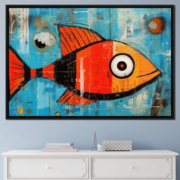 Red Fish - NicheCanvas