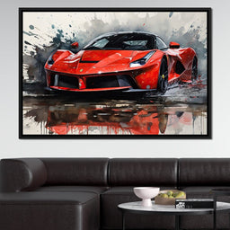 Car Collection 21 - Rider Art - NicheCanvas