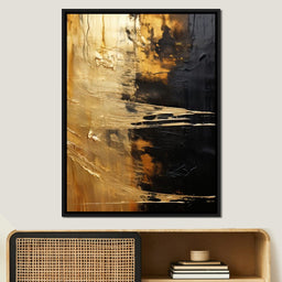 Tranquil Gold Glow - NicheCanvas