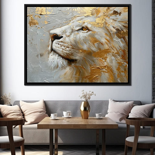 Golden Sovereign Stare Canvas Print
