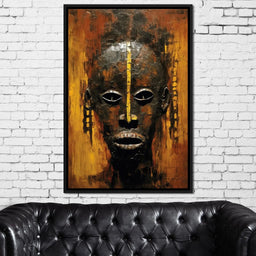 Tribal Mask 16 - Sakeem Gibbs - NicheCanvas