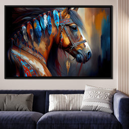Cherokee Horse - Alicia Smith - NicheCanvas