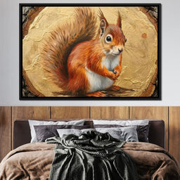 Squirrel Forest Charmer - NicheCanvas