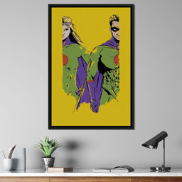 Superheroes - Gareth Doyle Art - NicheCanvas