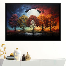 Four Seasons Forest - NicheCanvas