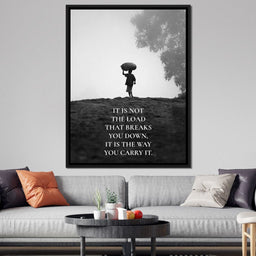 Carry The Load Wisely - ABConcepts - NicheCanvas