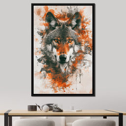 Wolf Gaze - NicheCanvas