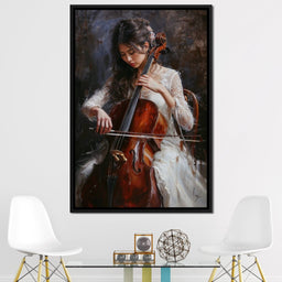 Violin Strings Serenade - NicheCanvas