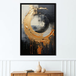 Abyssal Gold Embrace - Tanni Cylon - NicheCanvas