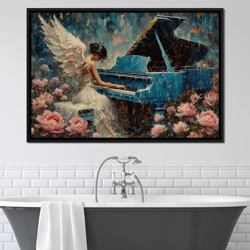 Floral Music Collection 22 - Wildrose Creations Canvas Print