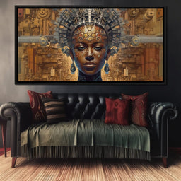 African Portrait Jama - Sakeem Gibbs - NicheCanvas