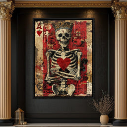Romantic Skeleton 2 - NicheCanvas