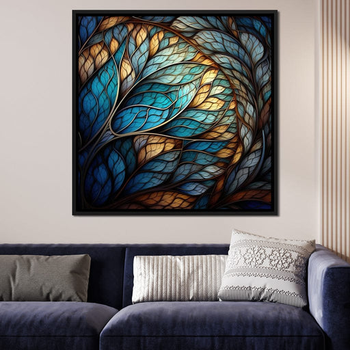 Mosaic Treescape Canvas Print