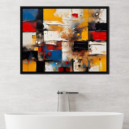 Colorful Modern Art 004 - Johanjjf - NicheCanvas