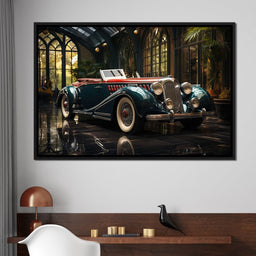 Pristine Classic Car - NicheCanvas
