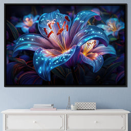 The Radiant Lilyx - Tooples Art - NicheCanvas