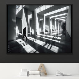 Stride Through Concrete - NicheCanvas