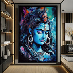 Lord Shiva's Contemplation - NicheCanvas
